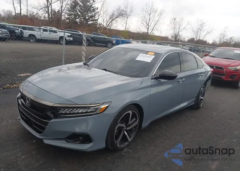 2021 Honda Accord Sport 2.0T z USA, uszkodzony, nr VIN 1HGCV2F31MA031772